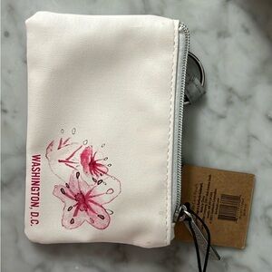 Starbucks Washington DC pouch w/ cherry blossom (NNU- wallet/change pouch)